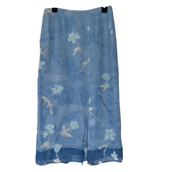 Sigrid Olsen Sport Dresses & Skirts - Sigrid Olson floral long maxi boho bohemian 90s Y2K festival fairy hippie slit 4